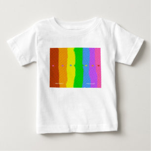 HI54GEO™ Doric Kariert Baby T-shirt