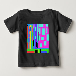 HI54GEO™ Geo-Gebäude Baby T-shirt