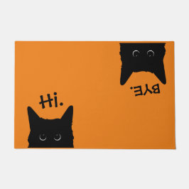 Hi Bye Cat Doormat New Zuhause Gift Wedding Gift Fußmatte