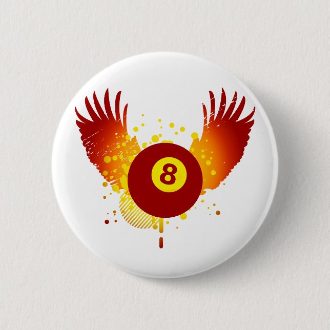 Hi-Fi-Billard Button (Vorderseite)