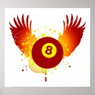 Hi-Fi Billard Poster