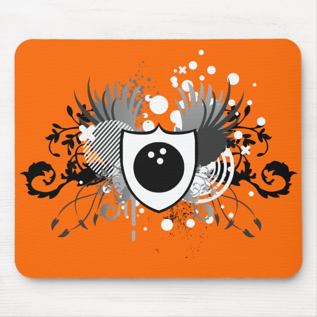 Hi-Fi-Bowling Mousepad (Vorne)