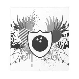 Hi-Fi-Bowling Notizblock