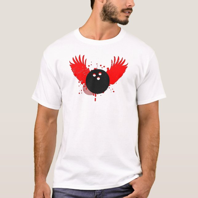 Hi-Fi-Bowling T-Shirt (Vorderseite)