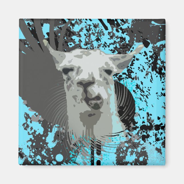 Hi-Fi-Lama. Magnet (Vorne)