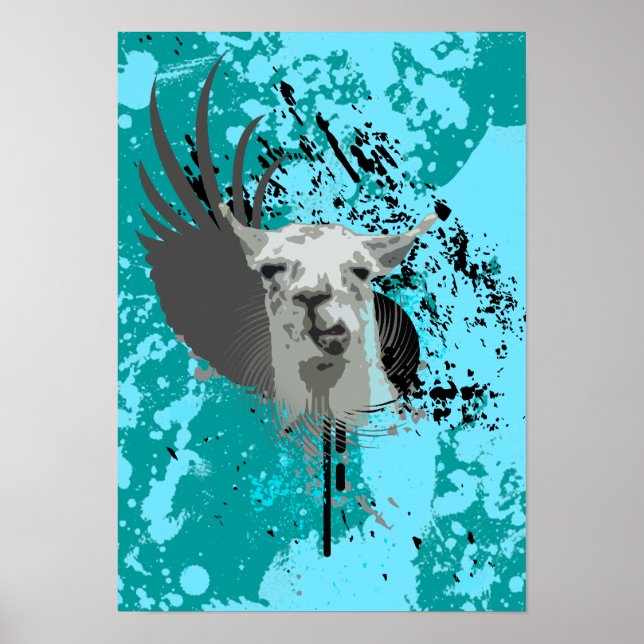 Hi-Fi-Lama. Poster (Vorne)