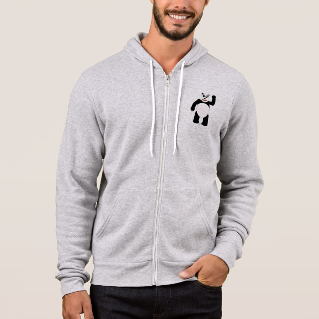 Hi Fi PANDA Hoodie (Vorderseite)
