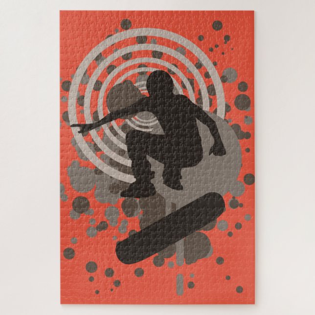 Hi-Fi-Skateboarder Puzzle (Vertikal)