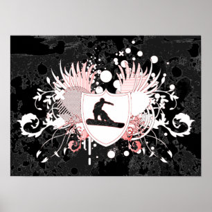 Hi-Fi-Snowboarden Poster