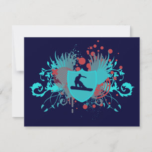 Hi-Fi-Snowboarder Einladung