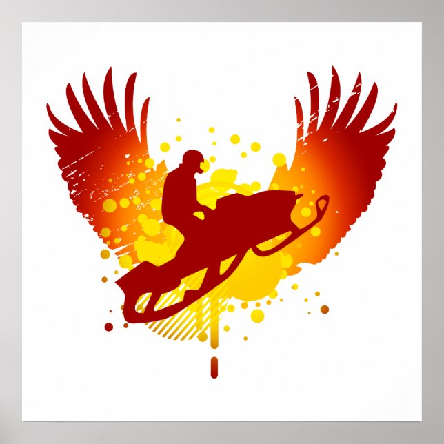 Hi-Fi-Snowmobiling Poster (Vorne)