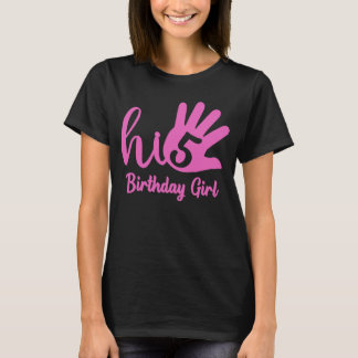 Hi Five High 5 Birthday Girl T-Shirt