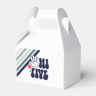 HI FIVE Retro Junge 5. Geburtstag Geschenkschachtel