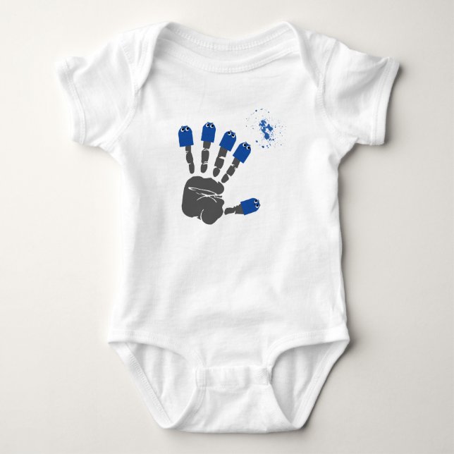 Hi fünf baby strampler (Vorderseite)