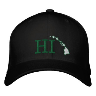 HI Hawaii Hat Bestickte Kappe