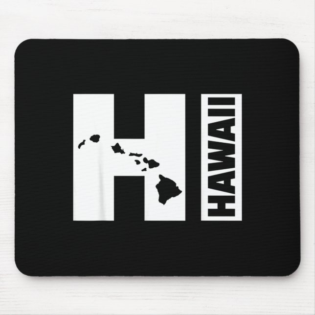HI Hawaii-Inseln Mousepad (Vorne)