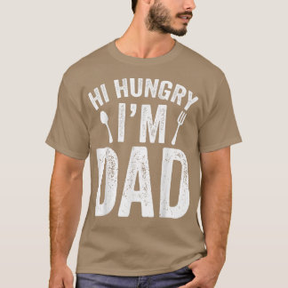 Hi Hungi Im Vater Vathers Day Daddy Vater Redewend T-Shirt