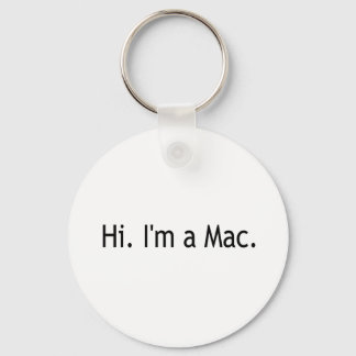 Hi, ich bin ein Mac Schlüsselanhänger