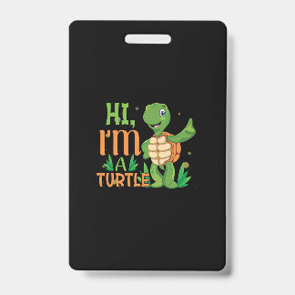 Hi, ich bin eine Schildkröte Ausweis