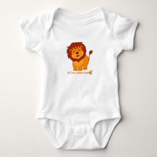 Hi I'm Little One – Cute Baby Lion Kids Strampler
