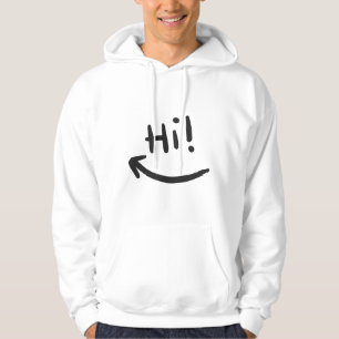 Hi lächelnd hoodie