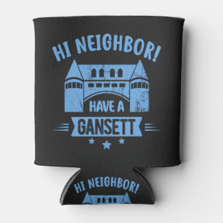 Hi Neighbor Have A Gansett Retro Style Gifts Dosenkühler
