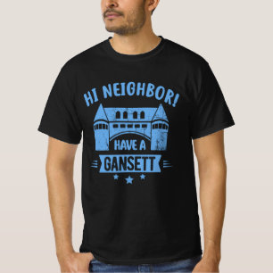 Hi Neighbour hat ein Retro-Geschenk im Stil eines T-Shirt