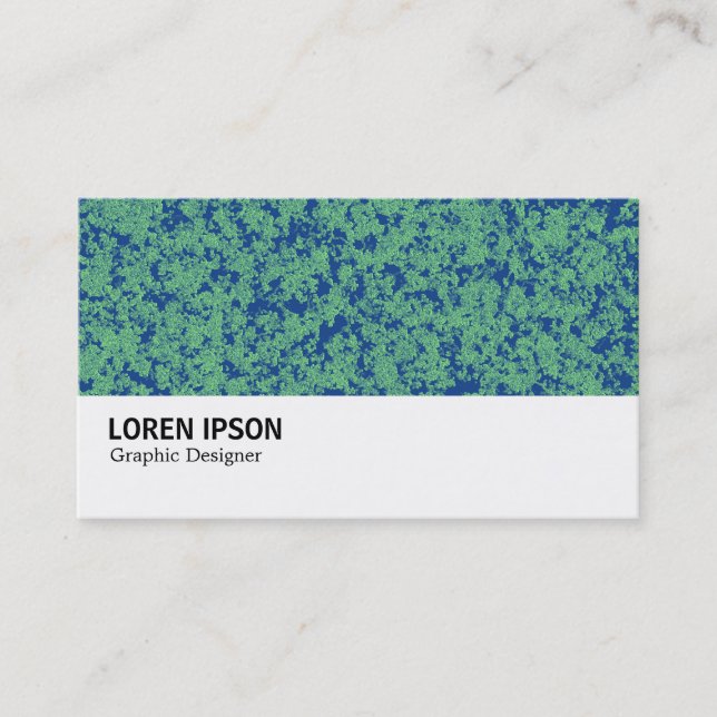 Hi-Phi - 0131 - Green Blue Marble Visitenkarte (Vorderseite)