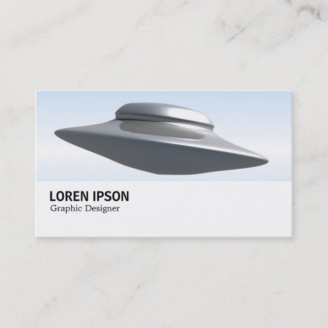 Hi-Phi - 072 - Flying Saucer Visitenkarte (Vorderseite)