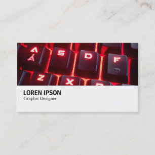 Hi-Phi - Leuchtende Tastatur Visitenkarte