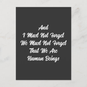 Hi Ren Human Beings Postkarte