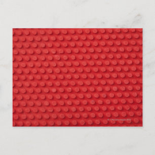 Hi-Res Makro-Bild eines gepolsterten Tischtennis Postkarte