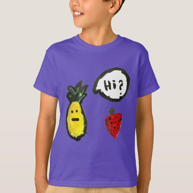 "Hi?" T-Shirt (Vorderseite)