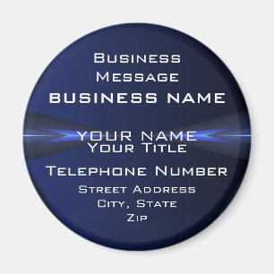 Hi Tec Futuristic Business Magnete