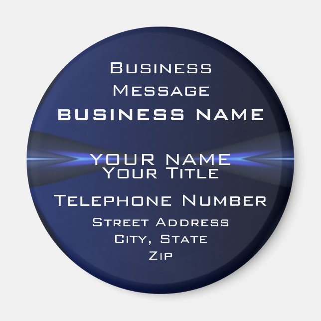 Hi Tec Futuristic Business Magnete (Vorne)
