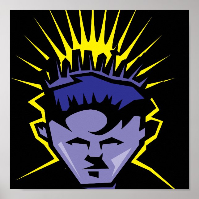 Hi-Tech Brain Poster (Vorne)