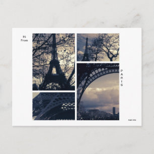Hi Von Paris Postkarte