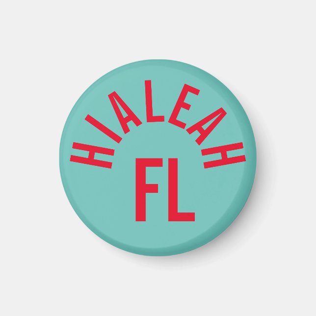 Hialeah, Florida Magnet (Vorne)