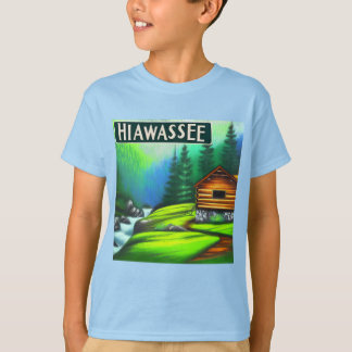Hiawassee, GA Mountain Cabin T - Shirt