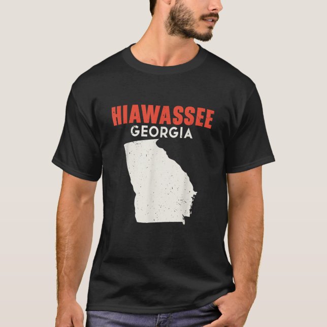 Hiawassee Georgia USA Staat Amerika Reisen Georgia T-Shirt (Vorderseite)