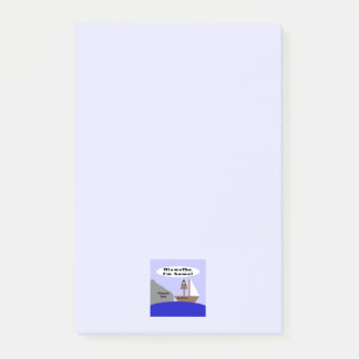 Hiawatha, ich bin Zuhause Post-it Klebezettel