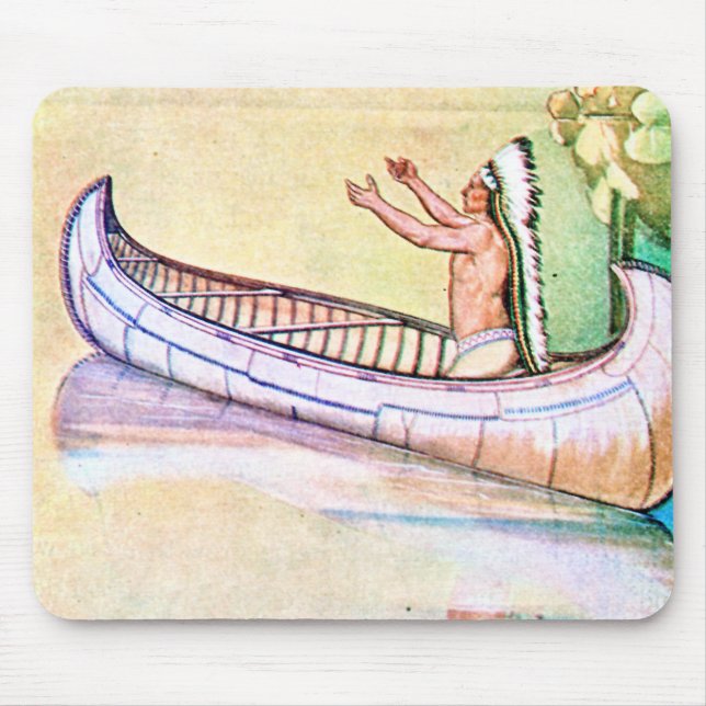 Hiawatha Magic Canoe Mousepad (Vorne)