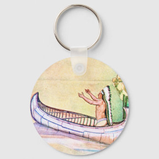 Hiawatha Magic Canoe Schlüsselanhänger