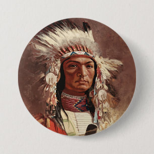 Hiawatha Native Amerikanische Ureinwohner Chief Po Button