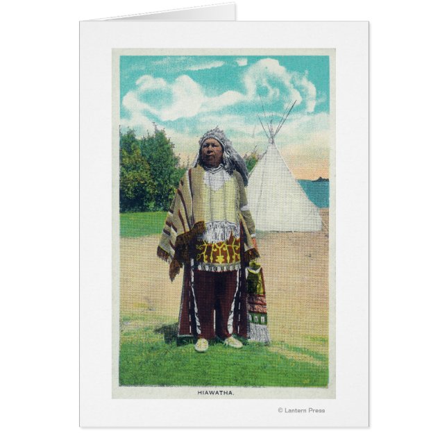 Hiawatha Portrait # 2 (Vorne)