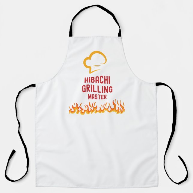 Hibachi Grill Master Schürze (Vorderseite)
