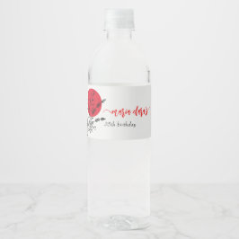 Hibachi Japanese GRILLEN Grill Koch Geburtstagsfes Wasserflaschenetikett