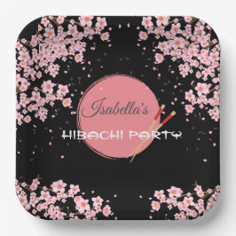 Hibachi Japanisches Dinner Geburtstagsparty Pappteller