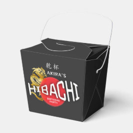 Hibachi Koch japanische GRILLEN Sushi Dragon Birth Geschenkschachtel