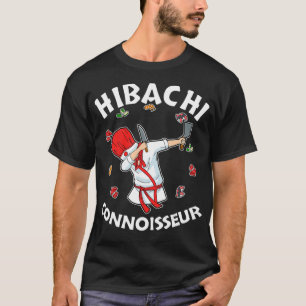 Hibachi Koch Kostüm Hibachi Connoisseur Hibachi T-Shirt